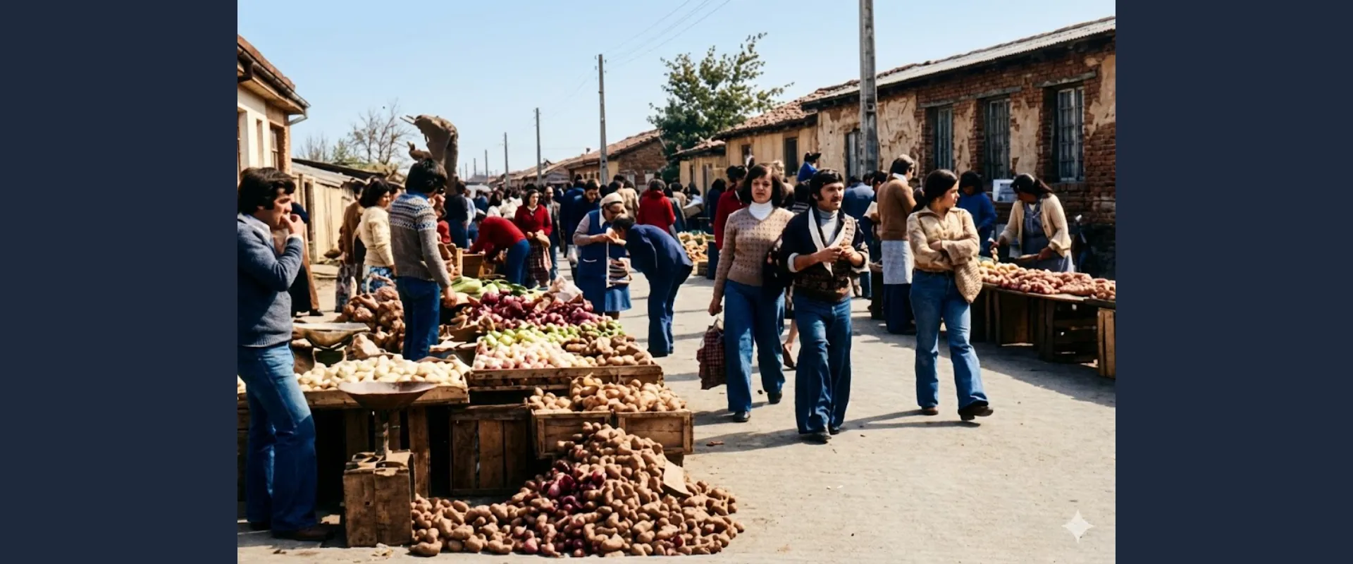 Puesto de feriantes en la Feria de Parral